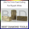  1200mm 1600mm 2000mm fast cutting stone cutting Sandwich Diamond Marble Segment for stone cutting machines 