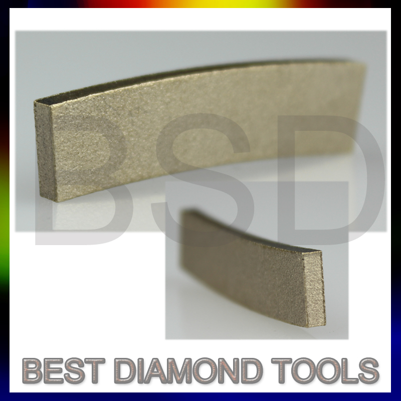  1200mm 1600mm 2000mm fast cutting stone cutting Sandwich Diamond Marble Segment for stone cutting machines 