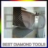Granite Diamond Multi Block cutting Saw Blade With 5.5mm steel core 24x7.6/7.0x15/14mm Segment