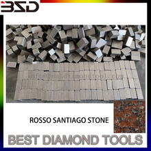 Diamond Segment for Ukraine ROSSO SANTIAGO stone cutting 