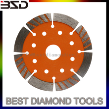 115mm Diameter 10mm*2*22.23mm cold press diamond saw blade for masonry