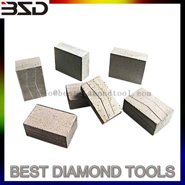 China Fast Speed diamond tools cutting segments for granite marble sandstone other stone cutting 
