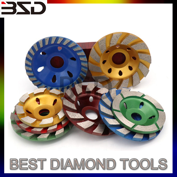 4 inch abrasive diamond grinding cup wheel for ceramic tile marble