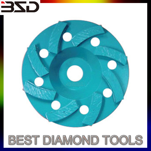 3 inch sintered turbo diamond grinding cup wheel a