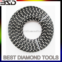 Diamond Rubber Coated Sintered Beads Portable Wire Saw for Steel, Natual Stone Concrete Cutting 