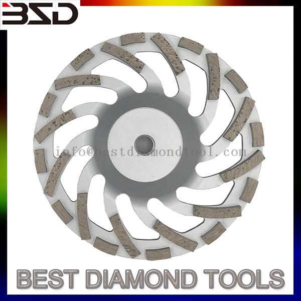 BSD diamond grinding cup wheel disc for concrete china BSD