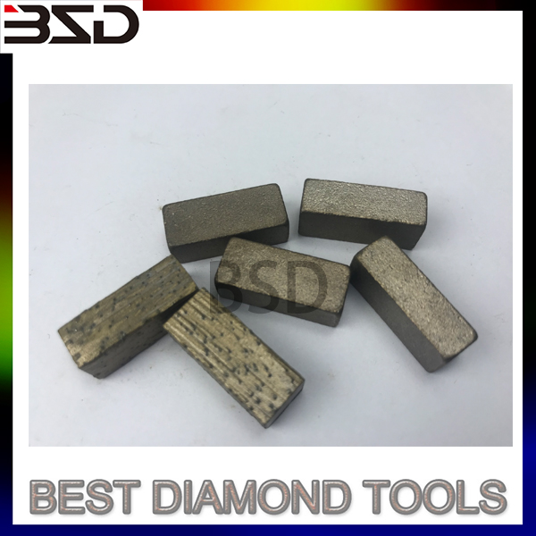 long life diamond segment for lava stone cutting c