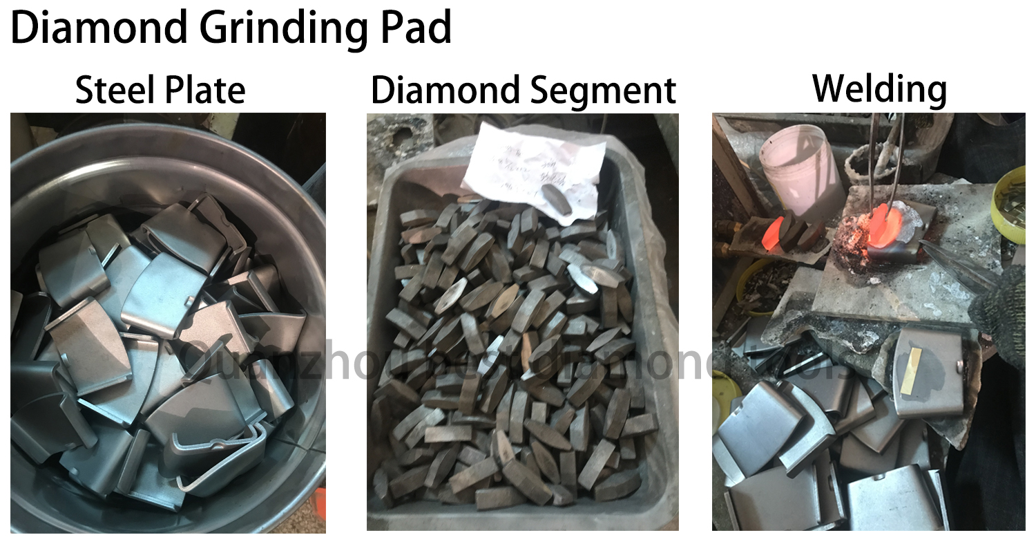 diamond grinding pad process