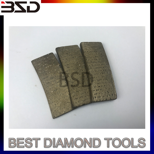 long life diamond segment for lava stone cutting d