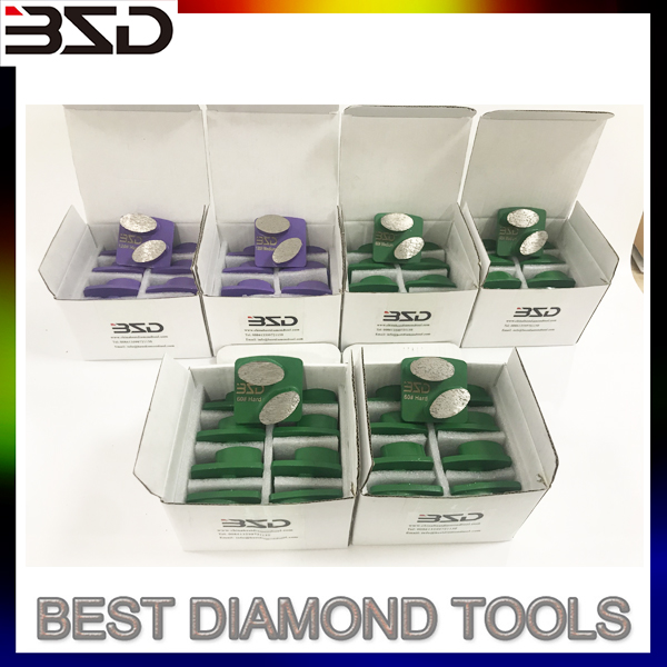 oval grinding pad for stone concrete polishing a