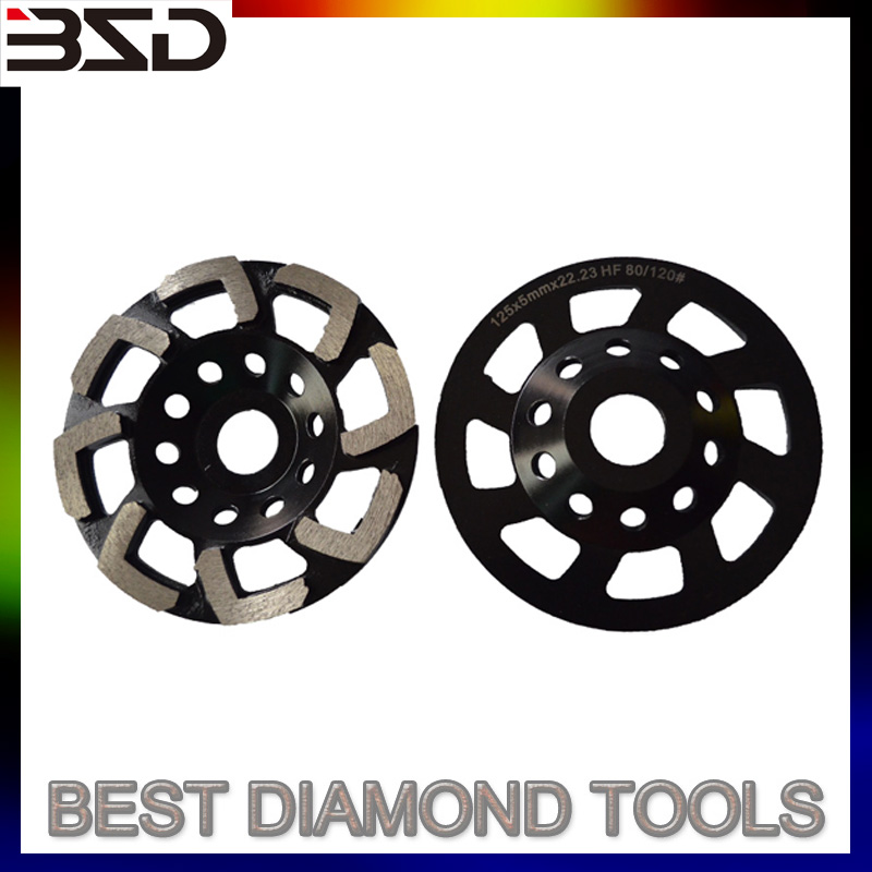 Grinding cup wheel for angle grinder corner concrete c