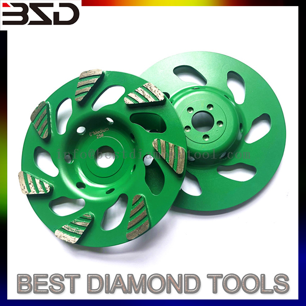 diamond grinding cup wheel disc for concrete gmt diamond turbo cup wheel rain drop shape