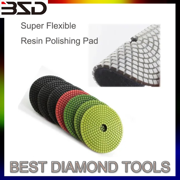 Super Flexible Resin Diamond Polishing Pad a