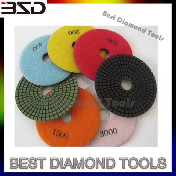 Super Flexible Resin Diamond Polishing Pad b