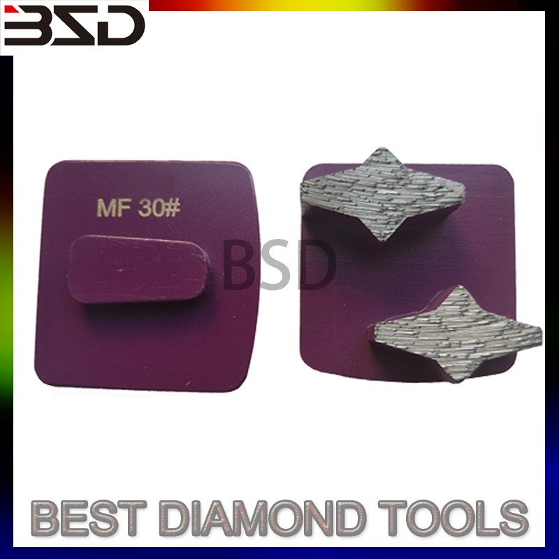 redi-lock diamond concrete grinding shoes for concrete floor 1