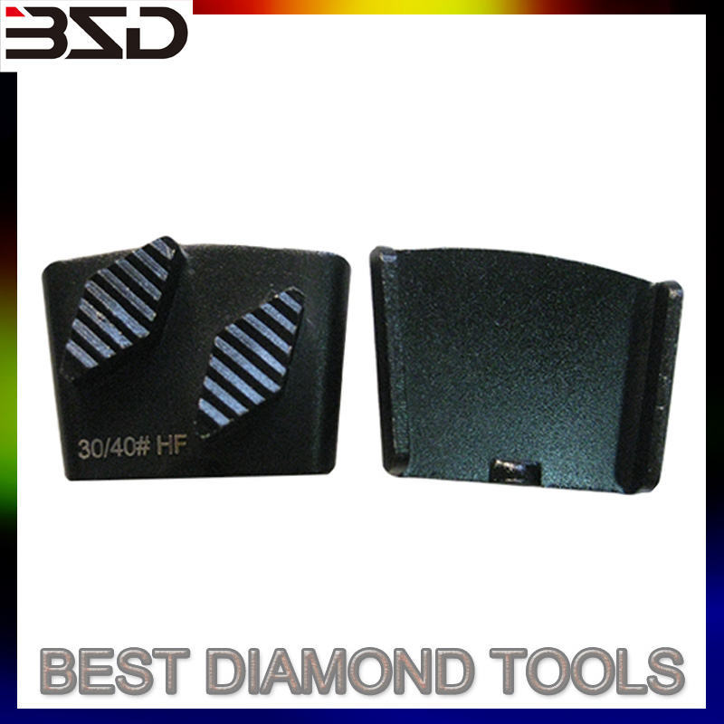 HTC plate diamond metal bond grinding pads for concrete or terrazzo b