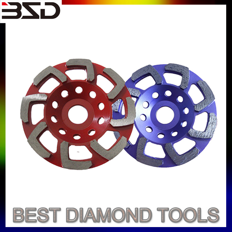 Grinding cup wheel for angle grinder corner concrete b