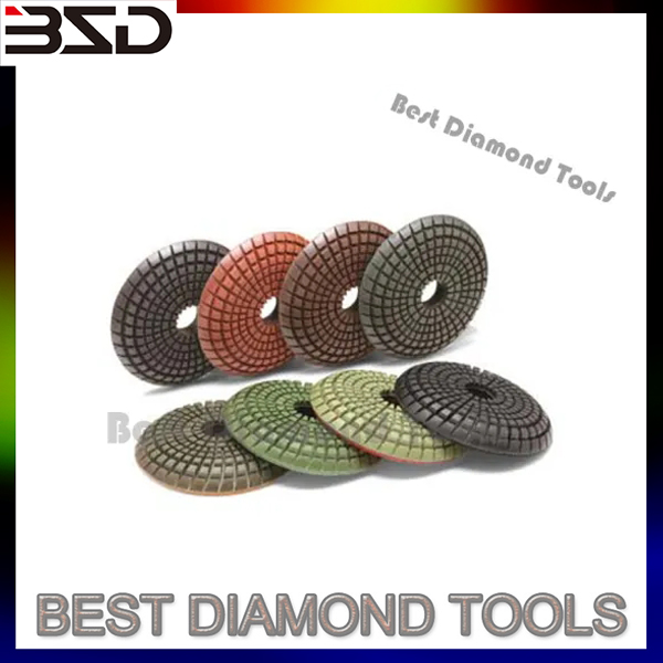 Super Flexible Resin Diamond Polishing Pad e
