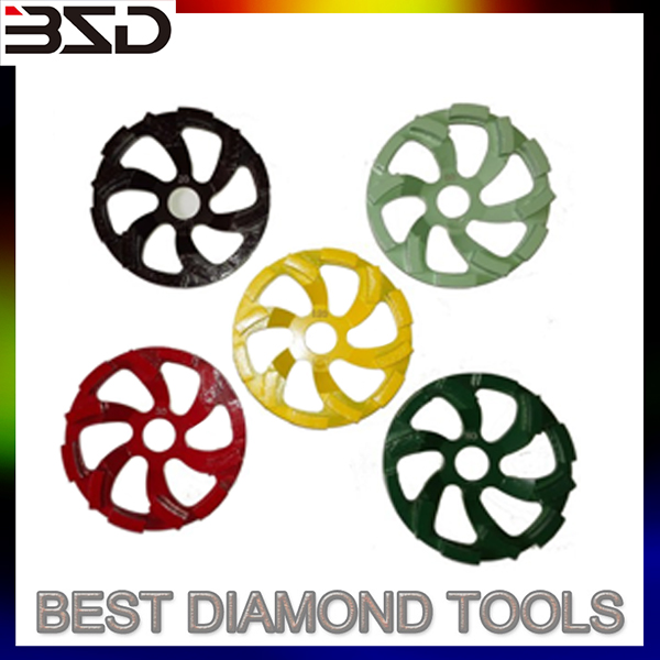 5 Inch abrasive Diamond cup wheel grinding wheel c