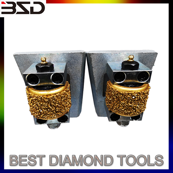 Vacuum Brazed Diamond Bush Hammer Roller c