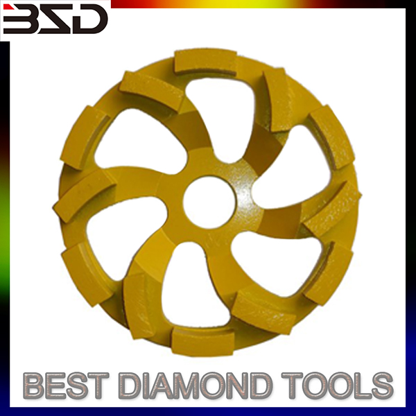 5 Inch abrasive Diamond cup wheel grinding wheel b